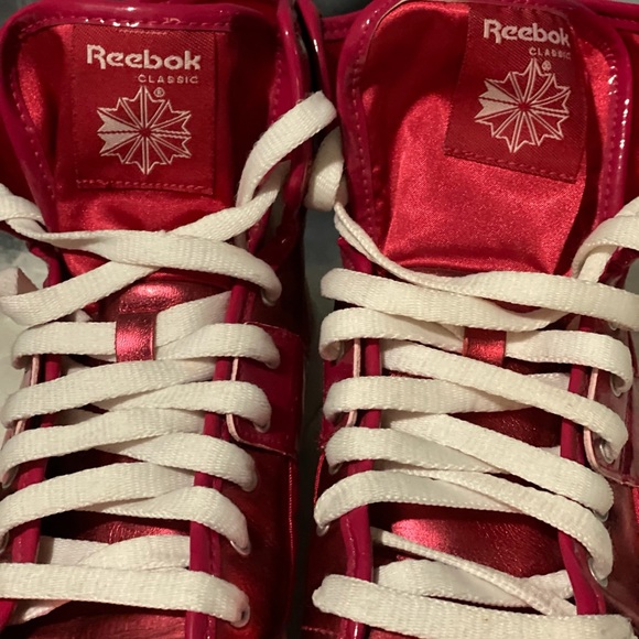 Reebok Top Down Hi-Top Metallic Sneaker - Picture 3 of 13